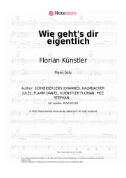 undefined Florian Künstler, Madeline Juno - Wie geht's dir eigentlich