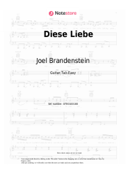 undefined Joel Brandenstein - Diese Liebe