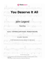undefined John Legend - You Deserve It All
