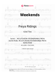undefined Freya Ridings - Weekends