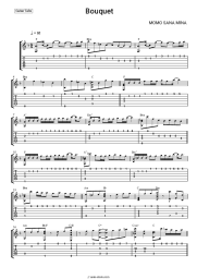 Sheet music, chords MOMO SANA MINA - Bouquet