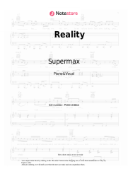 undefined Supermax - Reality