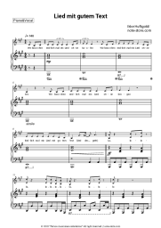 Sheet music, chords Ikke Huftgold - Lied mit gutem Text