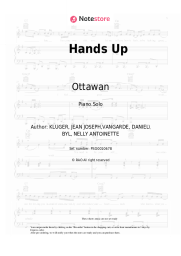 Sheet music, chords Ottawan - Hands Up