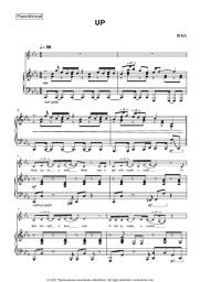 Sheet music, chords INNA, Sean Paul - UP