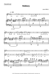 Sheet music, chords Juice WRLD - Robbery