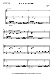 Sheet music, chords Enigma - T.N.T. For The Brain