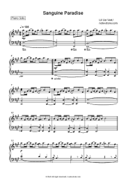 Sheet music, chords Lil Uzi Vert - Sanguine Paradise