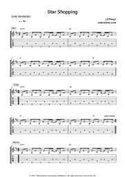 Sheet music, chords Lil Peep - Star Shopping