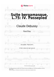 undefined Claude Debussy - Suite bergamasque, L.75: IV. Passepied