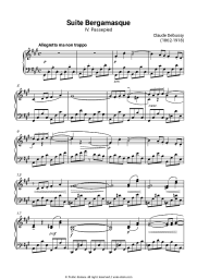 undefined Claude Debussy - Suite bergamasque, L.75: IV. Passepied