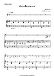 Sheet music, chords Beth Hart, Joe Bonamassa - Chocolate Jesus