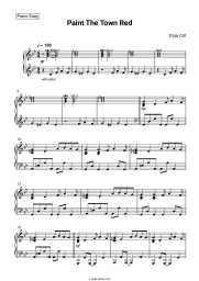 undefined Doja Cat - Paint The Town Red