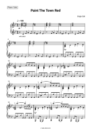 undefined Doja Cat - Paint The Town Red