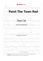 undefined Doja Cat - Paint The Town Red
