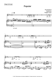 Sheet music, chords The Weeknd, Madonna, Playboi Carti - Popular