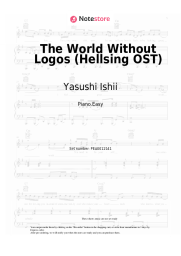 Sheet music, chords Yasushi Ishii - The World Without Logos (Hellsing OST)