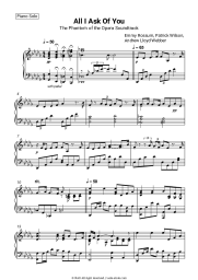 undefined Emmy Rossum, Patrick Wilson, Andrew Lloyd Webber - All I Ask Of You (The Phantom of the Opera Soundtrack)