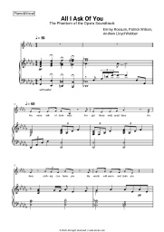 undefined Emmy Rossum, Patrick Wilson, Andrew Lloyd Webber - All I Ask Of You (The Phantom of the Opera Soundtrack)
