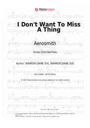 undefined Aerosmith - I Don't Want To Miss A Thing