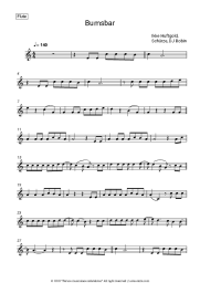 Sheet music, chords Ikke Huftgold, Schürze, DJ Robin - Bumsbar