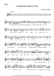 undefined Becky Hill, Weiss - I Could Get Used To This