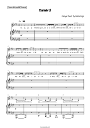 undefined Kanye West, Ty Dolla Sign - Carnival