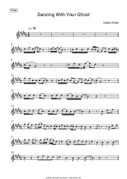 Sheet music, chords Sasha Sloan - Dancing With Your Ghost