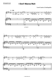 undefined David Guetta, OneRepublic - I Don't Wanna Wait