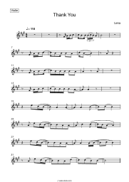Sheet music, chords Gestort aber GeiL, Anna Grey - Thank You