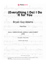 undefined Bryan Guy Adams - (Everything I Do) I Do It for You