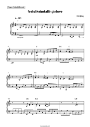 undefined Coldplay - feelslikeimfallinginlove