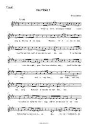 undefined Nico Santos - Number 1