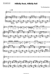 Sheet music, chords The Woolpackers - Hillbilly Rock, Hillbilly Roll