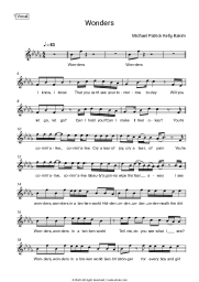 undefined Michael Patrick Kelly, Rakim - Wonders