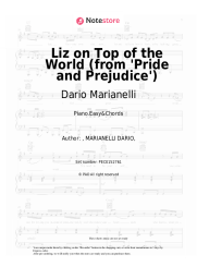 undefined Dario Marianelli - Liz on Top of the World (from 'Pride and Prejudice')