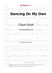 undefined Calum Scott - Dancing On My Own