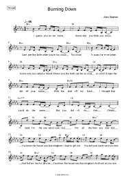 undefined Alex Warren - Burning Down