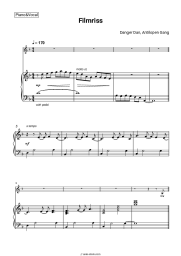 Sheet music, chords Danger Dan, Antilopen Gang - Filmriss