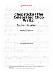 Sheet music, chords Euphemia Allen - Chopsticks (The Celebrated Chop Waltz)