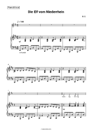 Sheet music, chords B.O. - Die Elf vom Niederrhein