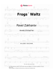 Sheet music, chords Pavel Zakharov - Frogs´ Waltz