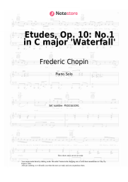 undefined Frederic Chopin - Etudes, Op. 10: No.1 in C major 'Waterfall'