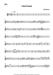 undefined Ruth Brown - I don’t know