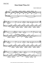 undefined Carrie Underwood - How Great Thou Art