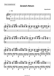 Sheet music, chords Spacehawk - Zeratul's Return