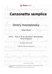 undefined Dmitry Hvorostovsky - Canzonetta semplice