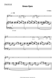 undefined Coldplay - Green Eyes