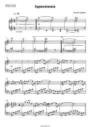 Sheet music, chords Secret Garden - Appassionata