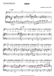 undefined Kendrick Lamar, SZA - luther